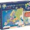 Clementoni Geographic Puzzles Europe NL -Puzzels Verkoopwinkel 550x484