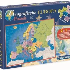 Clementoni Geographic Puzzles Europe NL