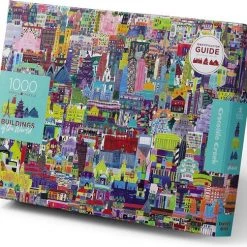 Crocodile Creek 1000 Pcs Family Puzzle/Buildings Of The World