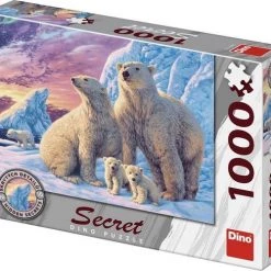 Dino Toys Puzzel Met Geheimen IJsberen 1000 Stukjes