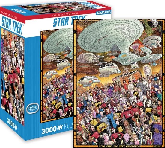 Aquarius Star Trek TNG Puzzel 3000 Stukjes 3 Aquarius Star Trek TNG Puzzel 3000 Stukjes