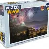 PuzzleWow Puzzel Gardameer - Vuurwerk - Stad - Legpuzzel - Puzzel 500 Stukjes - Sinterklaas Cadeautjes - Sinterklaas Voor Grote Kinderen -Puzzels Verkoopwinkel 550x498