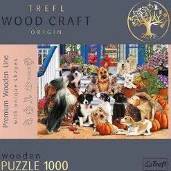 Trefl Hout Honden Vriendschap Puzzel - 1000 Stukjes -Puzzels Verkoopwinkel 550x506