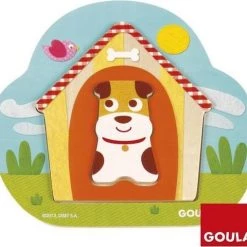 Goula Puzzle Dog House -Puzzels Verkoopwinkel 550x508