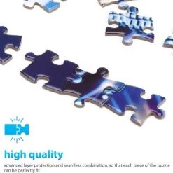 Happy Puzzle Jigsaw Legpuzzel ‘Wereld Indruk’ Puzzel 1000 Stukjes Volwassenen Legpuzzels - Met Extra Voorbeeldposter - Museum Puzzel - Natuur - Dieren - Stad - Kunst - Hobby Speelgoed - Legpuzzels Volwassenen Kinderen - 50*70 Cm -Puzzels Verkoopwinkel 550x519 2