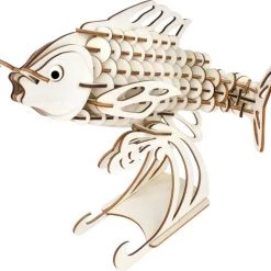 De Bouwplaats Bouwpakket 3D Puzzel Karper Van Hout