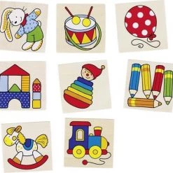 Goki Houten Geheugenspel: Speelgoed 16-delig -Puzzels Verkoopwinkel 550x526
