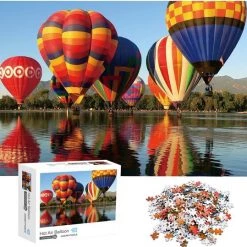 Happy Puzzle Legpuzzel ‘Balloon’ Puzzel 1000 Stukjes Volwassenen Legpuzzels - Fotografie - Fantasie - Schoencadeautjes Sinterklaas - Hobby Speelgoed - Legpuzzels Volwassenen Kinderen - 50*70 Cm -Puzzels Verkoopwinkel 550x539 1