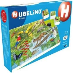 Hubelino Puzzel Regenwoud Junior 26,5 X 18,2 Cm 35 Stukjes
