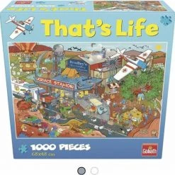 Goliath That's Life Puzzel - Het Binnenland - Puzzel 1000 Stukjes