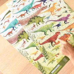Poppik Puzzel - Dinosaurussen - 280 Stukjes - Vanaf 7 Jaar - 100 X 60 Cm - Educatief -Puzzels Verkoopwinkel 550x546 3
