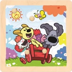 Jumbo Woezel & Pip Kinderpuzzel 4 Stukjes