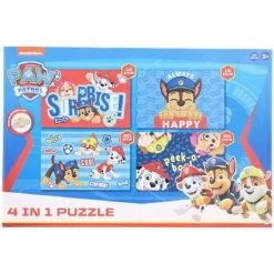 PAW Patrol - Puzzel - 4 In 1 - Vanaf 3 Jaar - Speelgoed