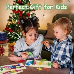 YUMI 2 Houten Kinderpuzzel/Aap 10 Stukjes-Dino 11 Stukjes/Educatief Speelgoed/Hout Milieu/Jigsaw Puzzle -Puzzels Verkoopwinkel 550x550 102