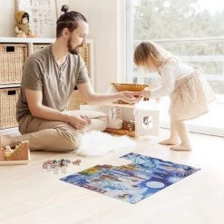 Happy Puzzle Jigsaw Legpuzzel ‘Wereld Indruk’ Puzzel 1000 Stukjes Volwassenen Legpuzzels - Met Extra Voorbeeldposter - Museum Puzzel - Natuur - Dieren - Stad - Kunst - Hobby Speelgoed - Legpuzzels Volwassenen Kinderen - 50*70 Cm -Puzzels Verkoopwinkel 550x550 136