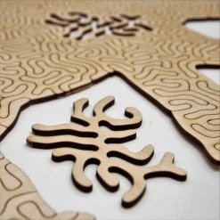Olifant Houten Dieren Legpuzzel Voor Volwassenen | Jigsaw | Gemaakt In Nederland | Pure Wood Puzzles By Kaboomlaser -Puzzels Verkoopwinkel 550x550 169