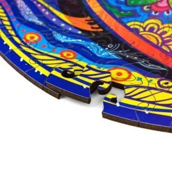 UNIDRAGON Houten Puzzel Dier - Glanzende Vis - 331 Stukjes - King Size 40x31 Cm -Puzzels Verkoopwinkel 550x550 36