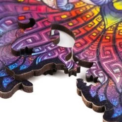 UNIDRAGON Houten Puzzel Dier - Uitstralende Wasbeer - 281 Stukjes - King Size 30x40 Cm -Puzzels Verkoopwinkel 550x550 40