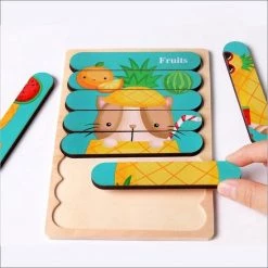 Van Theo Houten Puzzel - Dubbelzijdige Kinderpuzzels - Set 2-in-1 - Montessori Speelgoed - Set Sprookjes -Puzzels Verkoopwinkel 550x550 65