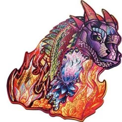 Wood Trick Tovenaar Draak - Houten Vormpuzzel 29 Wood Trick Tovenaar Draak - Houten Vormpuzzel -Puzzels Verkoopwinkel 550x551