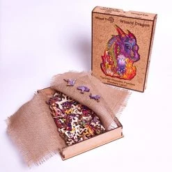 Wood Trick Tovenaar Draak - Houten Vormpuzzel 33 Wood Trick Tovenaar Draak - Houten Vormpuzzel -Puzzels Verkoopwinkel 550x552