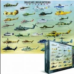 Eurographics Puzzel Military Helicopters - 1000 Stukjes -Puzzels Verkoopwinkel 550x553 5