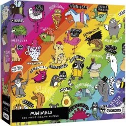 Gibsons Punimals Puzzel (500 Stukjes)