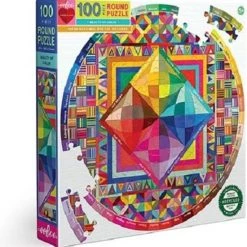 Puzzel Eeboo Beauty Of Color (100 Rond)