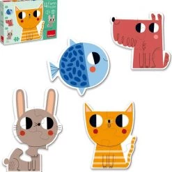 Goula 4 Vormenpuzzels Dieren - 2+3+4+5 Stukjes -Puzzels Verkoopwinkel 550x565 2