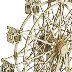 Amerce Houten 3D Puzzel - Reuzenrad – Draaibaar - Muziekdoos – Bruin 17 Amerce Houten 3D Puzzel - Reuzenrad – Draaibaar - Muziekdoos – Bruin -Puzzels Verkoopwinkel 550x568 1