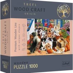 Trefl Hout Honden Vriendschap Puzzel - 1000 Stukjes