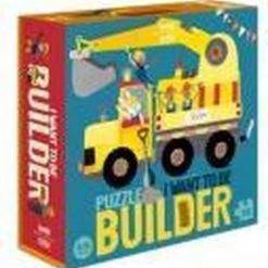 I Want To Be Builder (3+) - Londji -Puzzels Verkoopwinkel 550x571