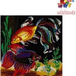 Stick-it Stickit Staartvissen, Ca. 5.000 Stukjes, Compatibel Met Ministeck