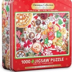 Christmas Table In Tinnen Box Eurographics - 1000 Stukjes - Legpuzzel -Puzzels Verkoopwinkel 550x574 1