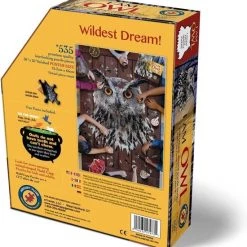 Madd Capp Puzzel Uil Grijs 550 Stukjes -Puzzels Verkoopwinkel 550x574