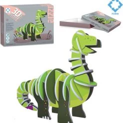 3D Puzzel Brontosaurus (1 T/m 3 Jaar) - 35 Stukjes - Fdbw