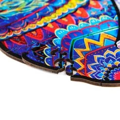 UNIDRAGON Houten Puzzel Dier - Serieuze Panda - 215 Stukjes - Medium 25x33 Cm -Puzzels Verkoopwinkel 550x578 11