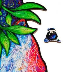 UNIDRAGON Houten Puzzel Dier - Serieuze Panda - 215 Stukjes - Medium 25x33 Cm -Puzzels Verkoopwinkel 550x578 13