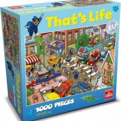 Diverse Auteurs That's Life 1000pcs TrafficJam -Puzzels Verkoopwinkel 550x583 3