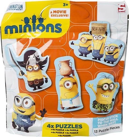 Merkloos Despicable Me Minions Badpuzzel 4 Stuks – 16x20x2cm | Verschrikkelijke Ikke Puzzel | Vloerpuzzel Voor In De Badkamer | Bad Speelgoed 3 Merkloos Despicable Me Minions Badpuzzel 4 Stuks – 16x20x2cm | Verschrikkelijke Ikke Puzzel | Vloerpuzzel Voor In De Badkamer | Bad Speelgoed