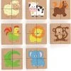Vigatoys Viga Toys Magneetpuzzel Dieren Junior Hout 32-delig -Puzzels Verkoopwinkel 550x586