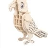 Merkloos Houten Dieren 3D Puzzel Papegaai - Speelgoed Bouwpakket 23 X 18,5 X 0,3 Cm. -Puzzels Verkoopwinkel 550x599