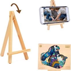 Brickkies®, Panda Familie, Panda Family, Jigsaw Puzzle, Houten Puzzel, A3, Maat L, 38 X 33 Cm, 292 Stukjes 11 Brickkies®, Panda Familie, Panda Family, Jigsaw Puzzle, Houten Puzzel, A3, Maat L, 38 X 33 Cm, 292 Stukjes -Puzzels Verkoopwinkel 550x615