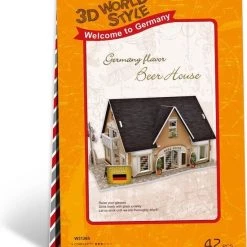 Dielay - 3D Puzzel - Complete Set - 42 Onderdelen - Duitse Kroeg -Puzzels Verkoopwinkel 550x618