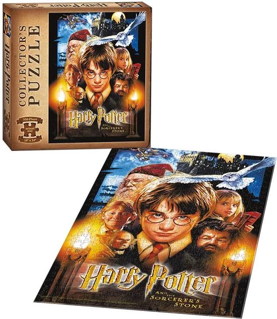 USAopoly Harry Potter And The Sorcerer’s Stone Contourpuzzel 550 Stuk(s) Televisie/films 4 USAopoly Harry Potter And The Sorcerer’s Stone Contourpuzzel 550 Stuk(s) Televisie/films - Afbeelding 2
