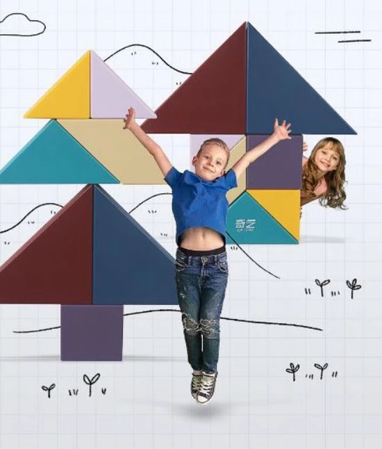 Qiyi 2 Delig Educatief Speelgoed: 1x Tangram + 1x Puzzelkubus (3x3, 5.7cm) Zonder Stickers / Speed - Voordeel Pack - Leuk Cadeautje Voor Kinderen/Volwassenen- Sale! 14 Qiyi 2 Delig Educatief Speelgoed: 1x Tangram + 1x Puzzelkubus (3x3, 5.7cm) Zonder Stickers / Speed - Voordeel Pack - Leuk Cadeautje Voor Kinderen/Volwassenen- Sale! - Afbeelding 12