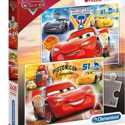 Clementoni Legpuzzel Cars Racing Series 20 Stukjes 2 Stuks