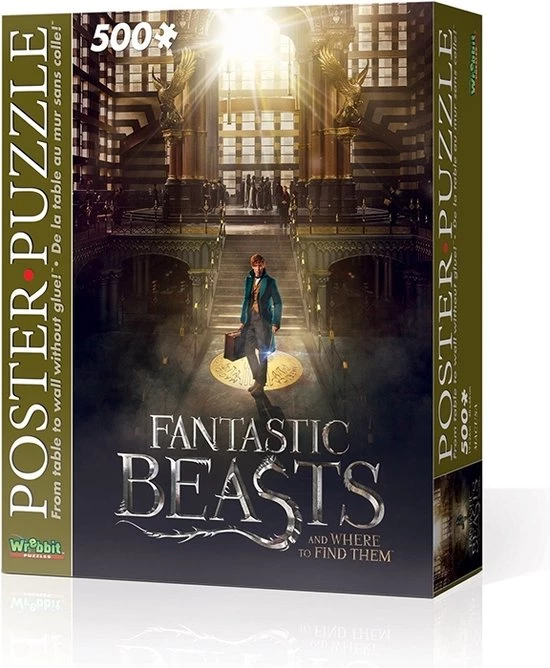 Wrebbit Poster Puzzle - Fantastic Beasts Macusa 500 Stukjes 3 Wrebbit Poster Puzzle - Fantastic Beasts Macusa 500 Stukjes