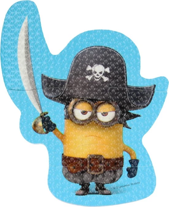 Merkloos Despicable Me Minions Badpuzzel 4 Stuks – 16x20x2cm | Verschrikkelijke Ikke Puzzel | Vloerpuzzel Voor In De Badkamer | Bad Speelgoed 6 Merkloos Despicable Me Minions Badpuzzel 4 Stuks – 16x20x2cm | Verschrikkelijke Ikke Puzzel | Vloerpuzzel Voor In De Badkamer | Bad Speelgoed - Afbeelding 4