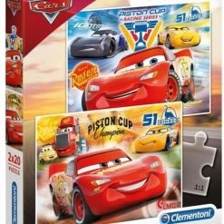 Clementoni Legpuzzel Cars Racing Series 20 Stukjes 2 Stuks -Puzzels Verkoopwinkel 550x694